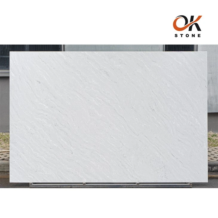 Scratch Resistant Quartz Jade Stone For Commercial Use